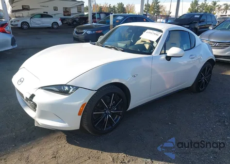 2024 Mazda Mx-5 Miata Rf Grand Touring из США, поврежденный, VIN JM1NDAM72R0606047